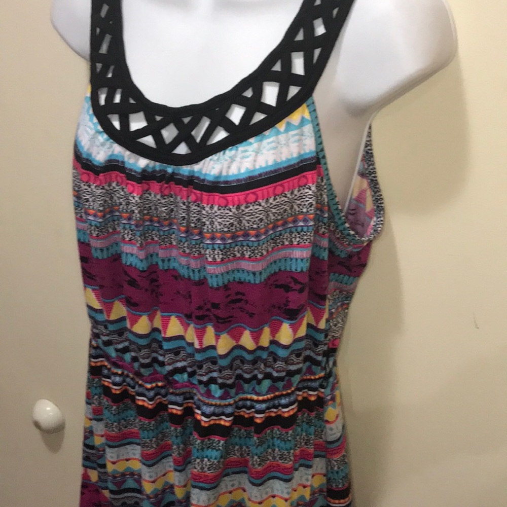 Major sale $11was $28 Aztec south western dress hi low size xxl - Picture 3 of 7